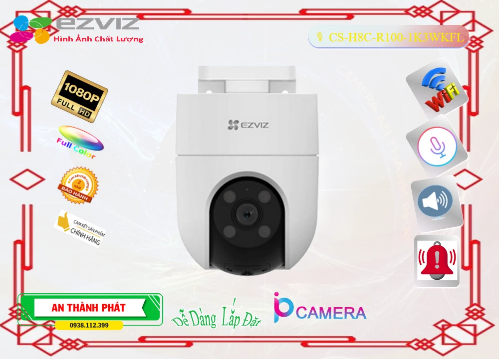 Camera Wifi Ezviz CS-H8c-R100-1K3WKFL,CS-H8c-R100-1K3WKFL Giá rẻ,CS-H8c-R100-1K3WKFL Giá Thấp Nhất,Chất Lượng