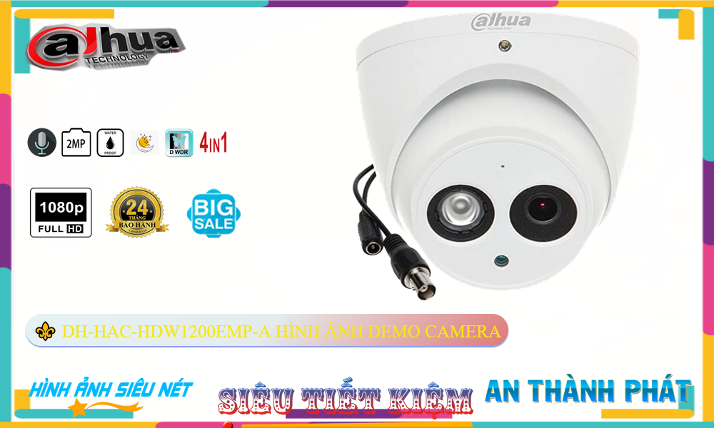 DH HAC HDW1200EMP A,Camera DH-HAC-HDW1200EMP-A Dahua,DH-HAC-HDW1200EMP-A Giá rẻ, HD Anlog DH-HAC-HDW1200EMP-A Công Nghệ