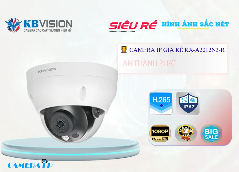 Camera IP Kbvision KX-A2012N3-R,KX-A2012N3-R Giá rẻ,KX A2012N3 R,Chất Lượng KX-A2012N3-R,thông số KX-A2012N3-R,Giá