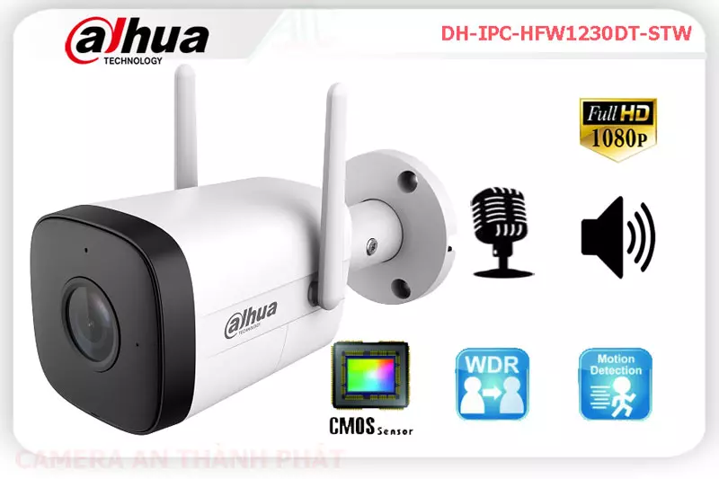 Camera IP DAHUA DH,IPC,HFW1230DT,STW,DH IPC HFW1230DT STW,Giá Bán DH,IPC,HFW1230DT,STW sắc nét Dahua