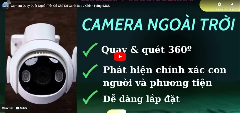 Bộ camera quay xoay giá rẻ