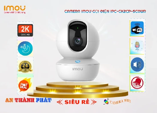 Lắp đặt camera Camera An Ninh  Wifi Imou IPC-GK2CP-5C0WR Sắc Nét
