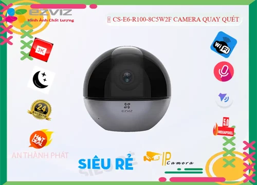 Lắp đặt camera Camera  Wifi Ezviz Giá rẻ CS-E6-R100-8C5W2F