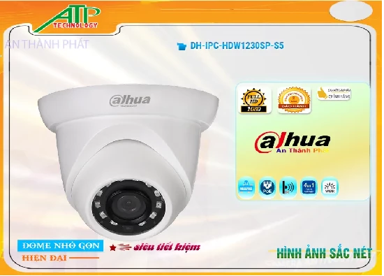 DAHUA DH-IPC-HDW1230SP-S5 Camera IP Dome 2MP,thông số DH-IPC-HDW1230SP-S5,Chất Lượng DH-IPC-HDW1230SP-S5,DH-IPC-HDW1230SP-S5 Công Nghệ Mới,DH-IPC-HDW1230SP-S5 Chất Lượng,bán DH-IPC-HDW1230SP-S5,Giá DH-IPC-HDW1230SP-S5,phân phối DH-IPC-HDW1230SP-S5,DH-IPC-HDW1230SP-S5Bán Giá Rẻ,DH-IPC-HDW1230SP-S5Giá Rẻ nhất,DH-IPC-HDW1230SP-S5 Giá Khuyến Mãi,DH-IPC-HDW1230SP-S5 Giá rẻ,DH-IPC-HDW1230SP-S5 Giá Thấp Nhất,Giá Bán DH-IPC-HDW1230SP-S5,Địa Chỉ Bán DH-IPC-HDW1230SP-S5