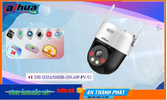 Lắp đặt camera DH-SD2A500HB-GN-AW-PV-S2 Camera  Dahua Sắt Nét