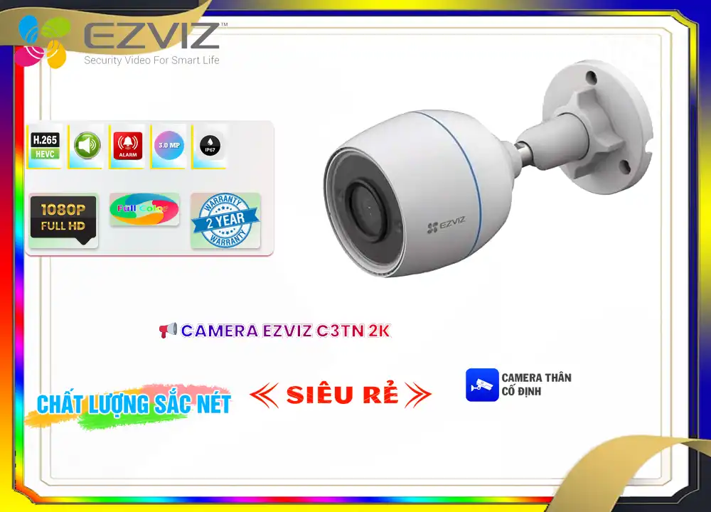 ✽ C3TN2K Camera Wifi Ezviz Chức Năng Cao Cấp, Giá C3TN2K,C3TN2K Giá Khuyến Mãi , bán C3TN2K,C3TN2K Công Nghệ Mới ,