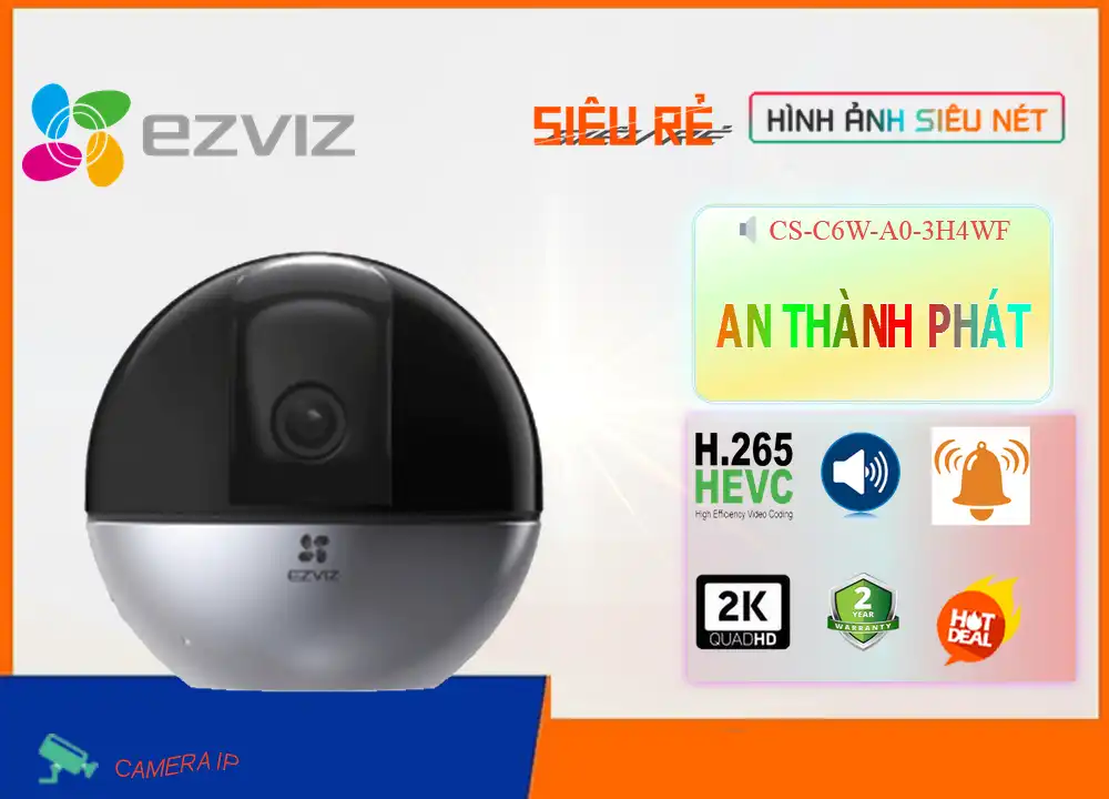CS-C6W-A0-3H4WF sắc nét Wifi Ezviz ➠ CS-C6W-A0-3H4WF sắc nét Wifi Ezviz ➠
