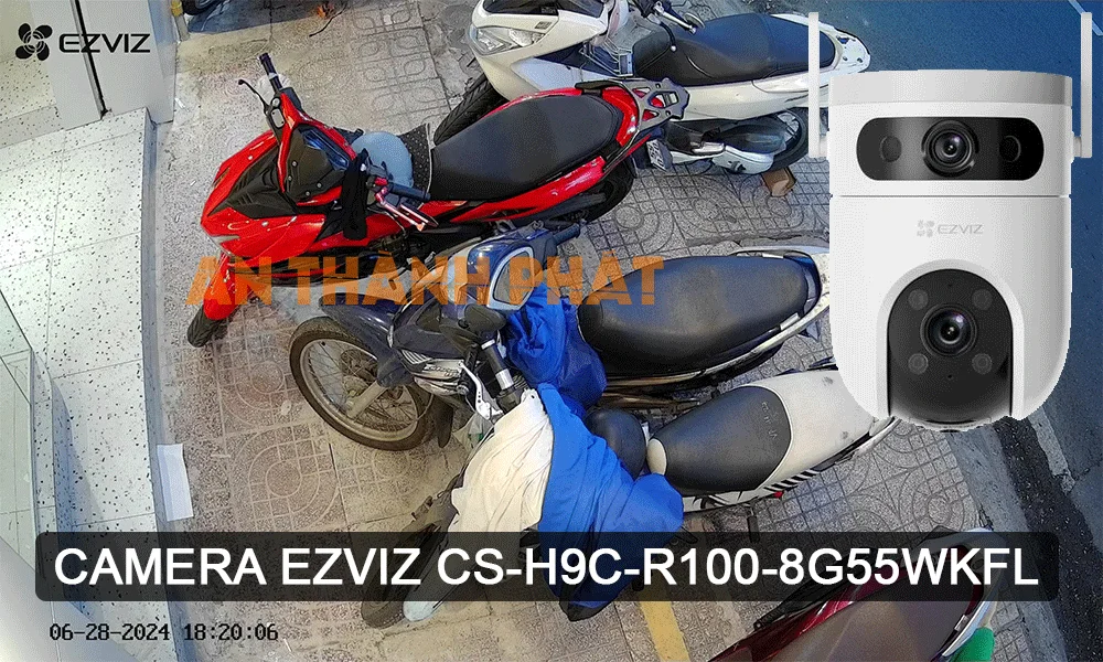 CS-H9c-R100-8G55WKFL sắc nét Wifi Ezviz