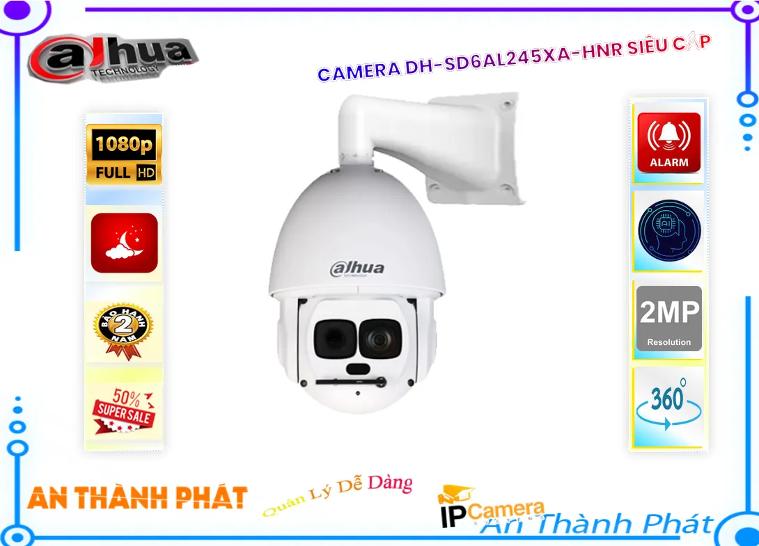 Camera DH-SD6AL245XA-HNR Speedom Chuyên Dụng,thông số DH-SD6AL245XA-HNR,DH-SD6AL245XA-HNR Giá rẻ,DH SD6AL245XA HNR,Chất