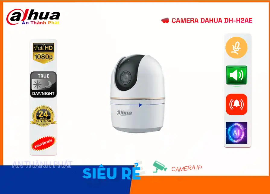Camera Wifi Dahua DH-H2AE,DH-H2AE Giá rẻ,DH H2AE,Chất Lượng DH-H2AE,thông số DH-H2AE,Giá DH-H2AE,phân phối