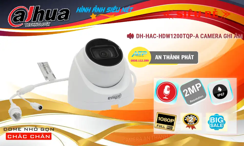 DH-HAC-HDW1200TQP-A sắc nét Dahua DH-HAC-HDW1200TQP-A sắc nét Dahua