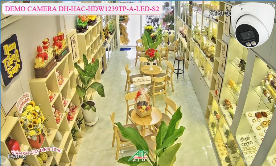 \Camera Dahua DH-HAC-HDW1239TP-A-LED-S2 Tích hợp đèn LED trợ sáng