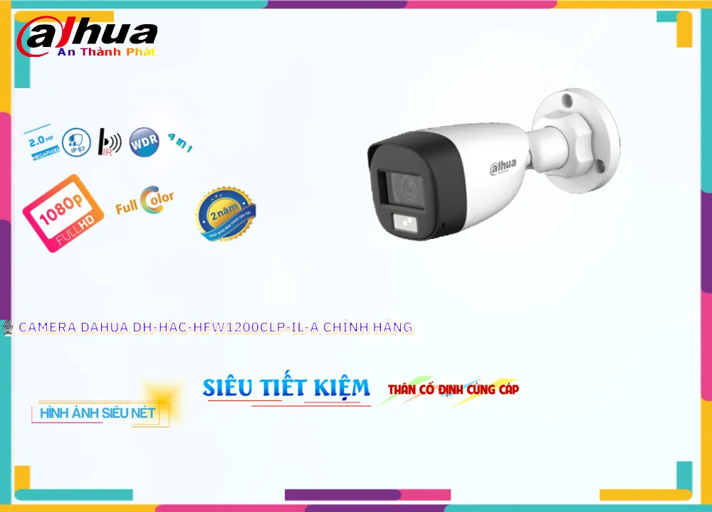 Camera Dahua DH-HAC-HFW1200CLP-IL-A,DH-HAC-HFW1200CLP-IL-A Giá rẻ ,DH-HAC-HFW1200CLP-IL-A Giá Thấp Nhất , Chất Lượng
