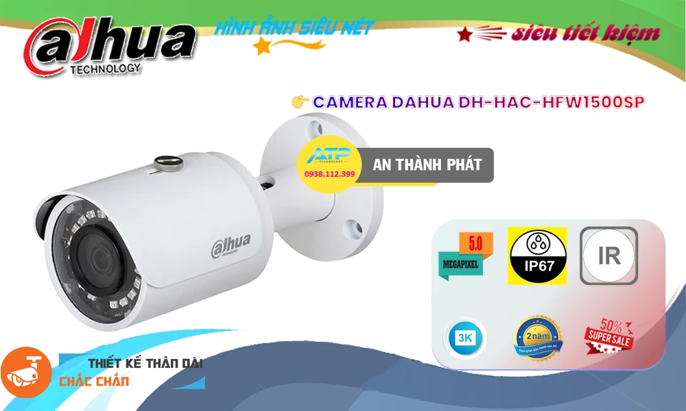 DH-HAC-HFW1500SP sắc nét Dahua