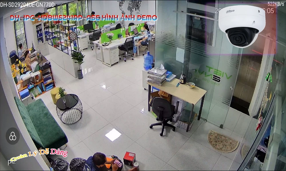 DH-IPC-HDBW5241RP-ASE sắc nét Dahua