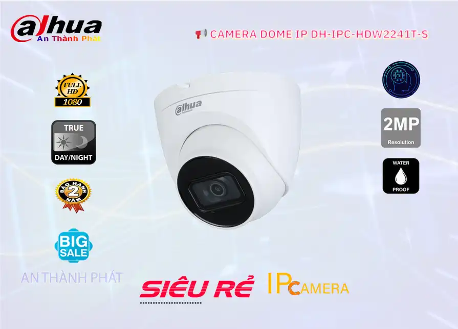 DH-IPC-HDW2241T-S sắc nét Dahua ➠