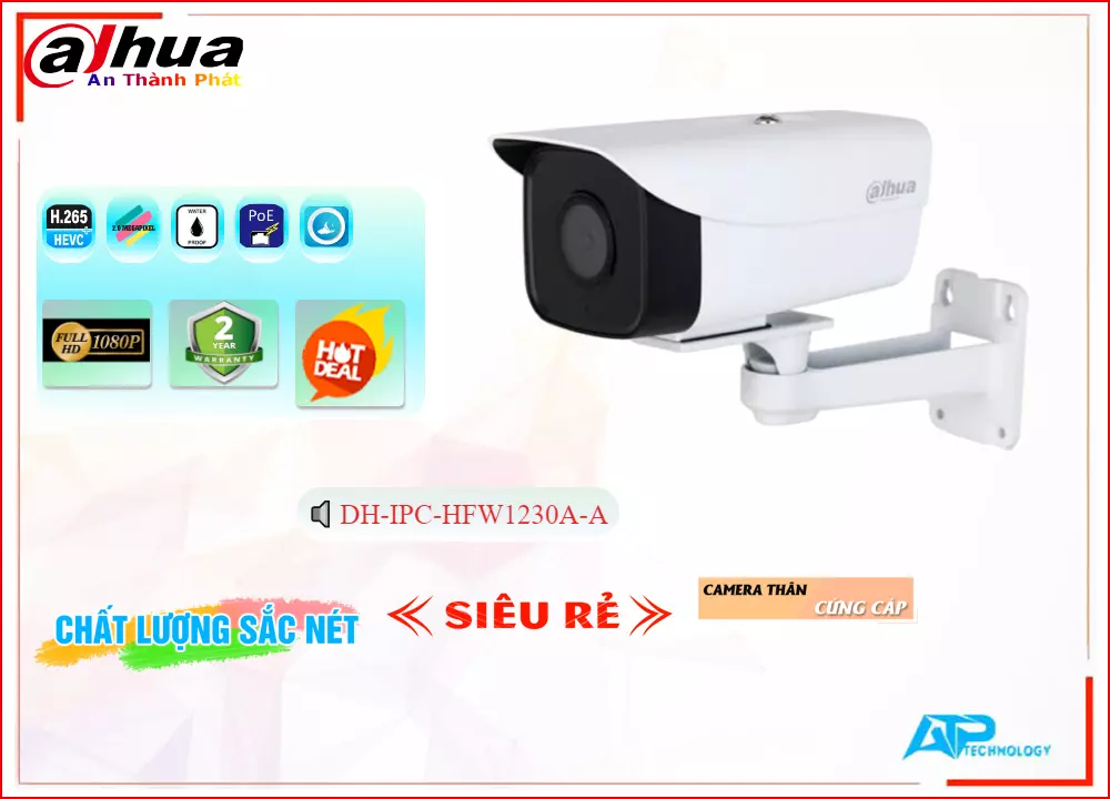 Camera IP Dahua DH-IPC-HFW1230A-A,DH-IPC-HFW1230A-A Giá rẻ,DH IPC HFW1230A A,Chất Lượng DH-IPC-HFW1230A-A,thông số