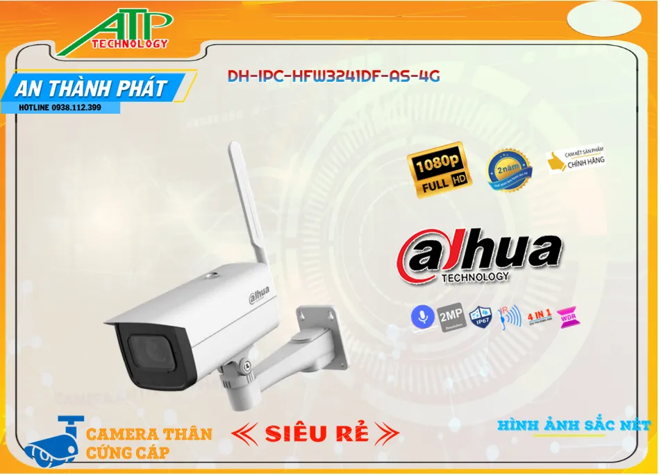 DH IPC HFW3241DF AS 4G,Camera Dahua DH-IPC-HFW3241DF-AS-4G,DH-IPC-HFW3241DF-AS-4G Giá rẻ,DH-IPC-HFW3241DF-AS-4G Công