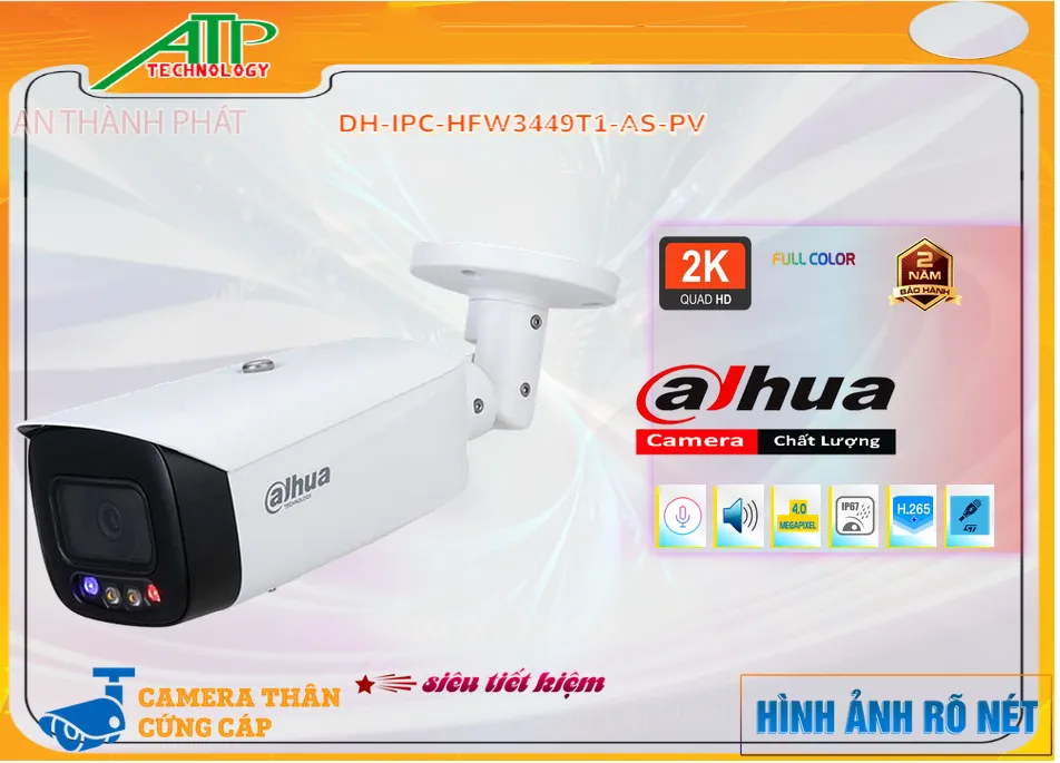 Camera Dahua DH-IPC-HFW3449T1-AS-PV,DH-IPC-HFW3449T1-AS-PV Giá Khuyến Mãi,DH-IPC-HFW3449T1-AS-PV Giá
