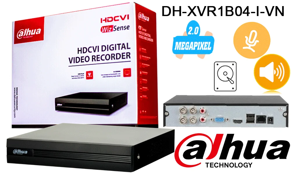 DH-XVR1B04-I-VN sắc nét Dahua