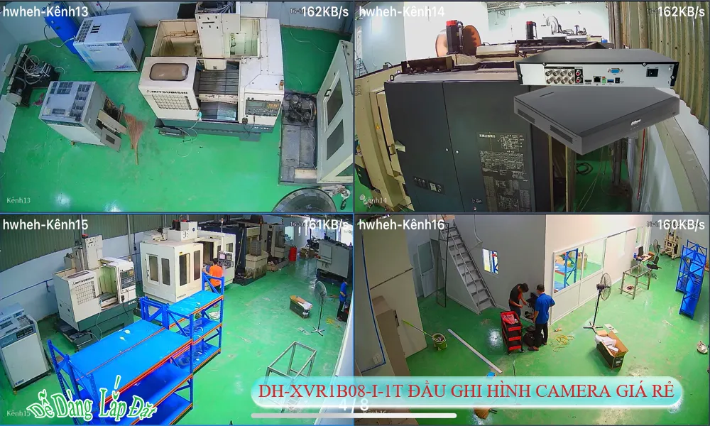 Đầu Thu DH-XVR1B08-I-1T Dahua Đầu Thu DH-XVR1B08-I-1T Dahua