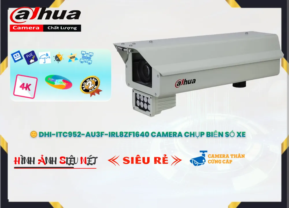 Camera Dahua DHI-ITC952-AU3F-IRL8ZF1640, Giá DHI-ITC952-AU3F-IRL8ZF1640, phân phối