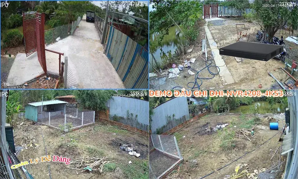 DHI-NVR4208-4KS3 Đầu Thu Dahua ❂