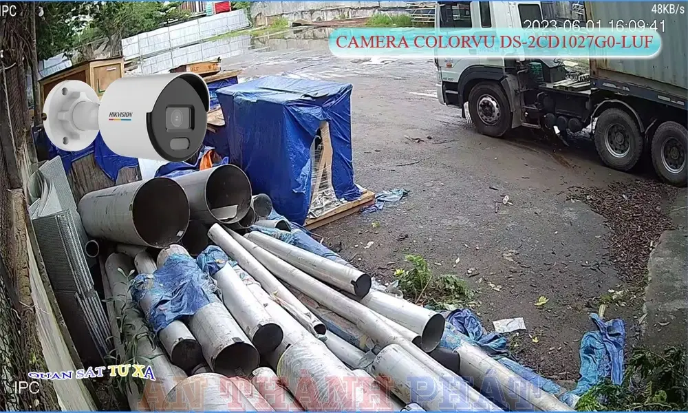 Hikvision DS-2CD1027G0-LUF Sắc Nét