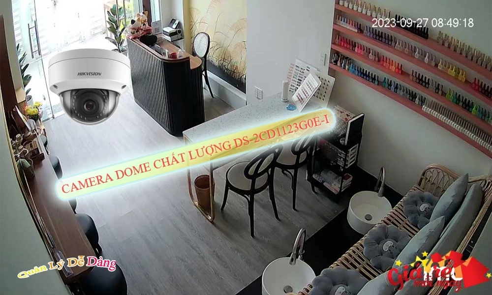 Cấp Nguồ Qua Dây Mạng DS-2CD1123G0E-I Sắc Nét Hikvision Cấp Nguồ Qua Dây Mạng DS-2CD1123G0E-I Sắc Nét Hikvision