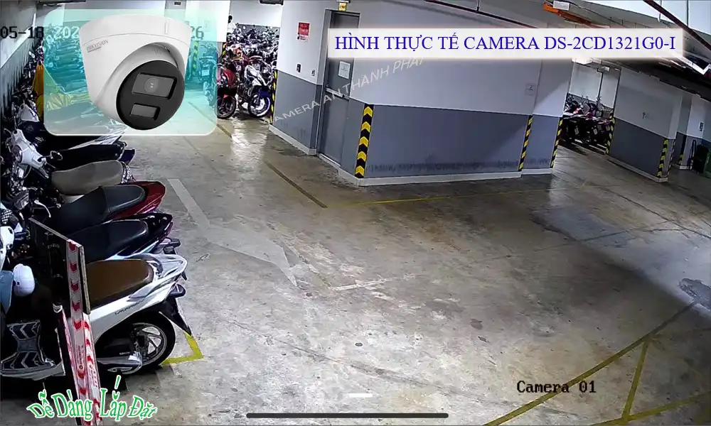 DS-2CD1321G0-I sắc nét Hikvision DS-2CD1321G0-I sắc nét Hikvision