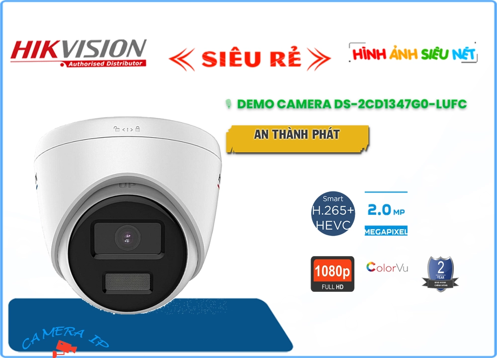 🌟👌 Camera DS-2CD1327G0-LU Hikvision Thiết kế Đẹp,Giá DS-2CD1327G0-LU,DS-2CD1327G0-LU Giá Khuyến Mãi,bán