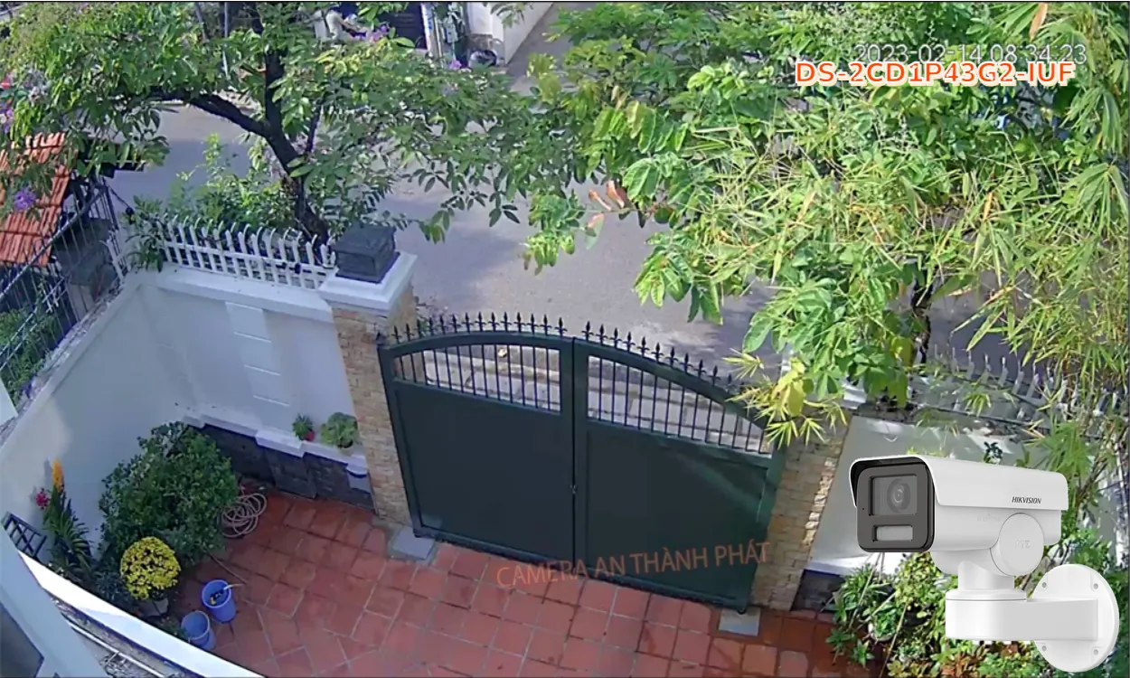 DS-2CD1P43G2-IUF Camera Hikvision Chức Năng Cao Cấp