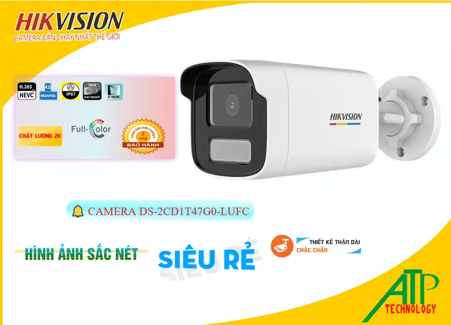 Camera Hikvision DS-2CD1T47G0-LUFC, thông số DS-2CD1T47G0-LUFC,DS-2CD1T47G0-LUFC Giá rẻ ,DS 2CD1T47G0 LUFC, Chất Lượng