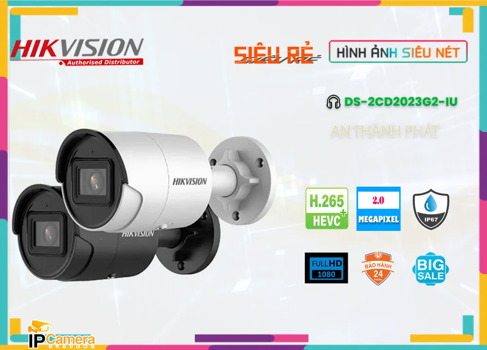 Camera Hikvision DS-2CD2023G2-IU,thông số DS-2CD2023G2-IU,DS-2CD2023G2-IU Giá rẻ,DS 2CD2023G2 IU,Chất Lượng