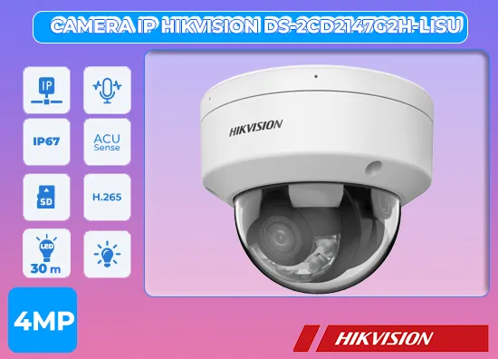 Camera IP HIKVISION DS-2CD2147G2H-LISU 4MP,công nghê DS-2CD2147G2H-LISU,DS-2CD2147G2H-LISU Công Nghệ Mới,DS-2CD2147G2H-LISU IP POE , Camera DS 2CD2147G2H LISU,DS-2CD2147G2H-LISU Giá Thấp Nhất 