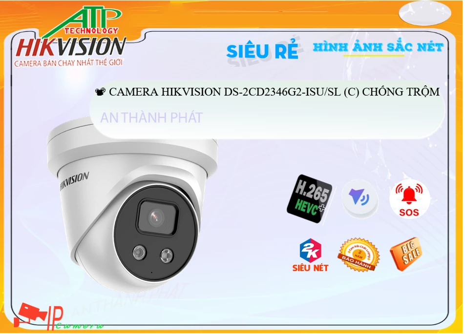 DS 2CD2346G2 ISU/SL(C),Camera Hikvision DS-2CD2346G2-ISU/SL(C),DS-2CD2346G2-ISU/SL(C) Giá rẻ ,DS-2CD2346G2-ISU/SL(C)