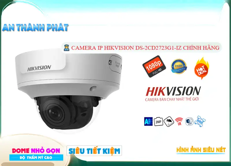 ➠ DS-2CD2723G1-IZ sắc nét Hikvision ➠ DS-2CD2723G1-IZ sắc nét Hikvision