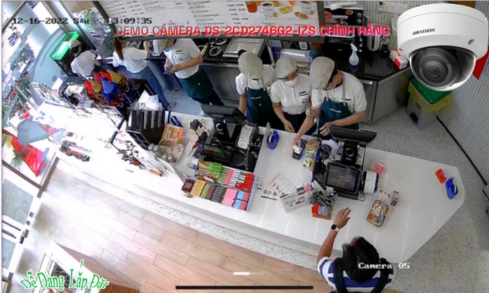 ✔️ DS-2CD2746G2-IZS Camera Thiết kế Đẹp Hikvision