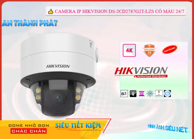 ➠ DS-2CD2787G2T-LZS sắc nét Hikvision ➠ DS-2CD2787G2T-LZS sắc nét Hikvision