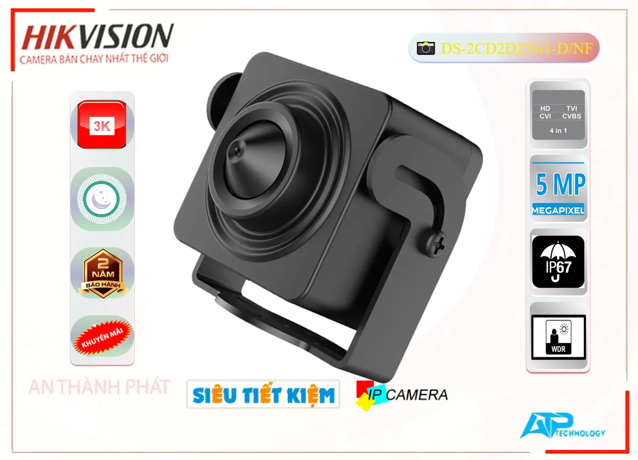 Camera DS-2CD2D25G1-D/NF Hikvision Giá rẻ,Chất Lượng DS-2CD2D25G1-D/NF,DS-2CD2D25G1-D/NF Công Nghệ