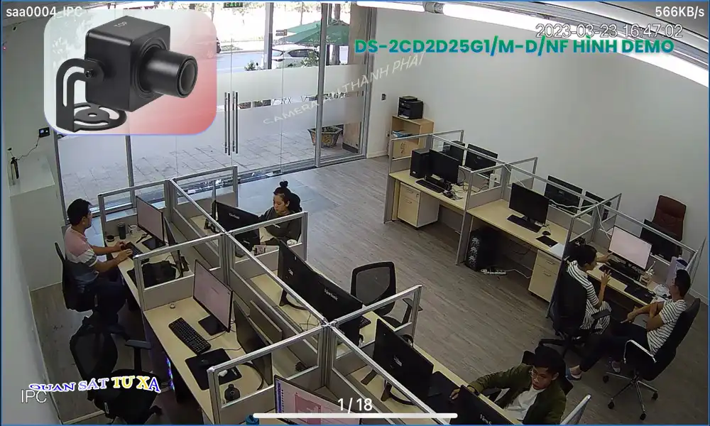 ➠  DS-2CD2D25G1/M-D/NF sắc nét Hikvision