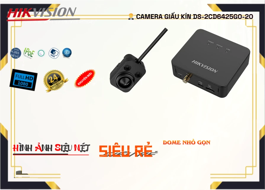 Camera Ngụy Trang Hikvision DS-2CD6425G0-20,thông số DS-2CD6425G0-20,DS 2CD6425G0 20,Chất Lượng