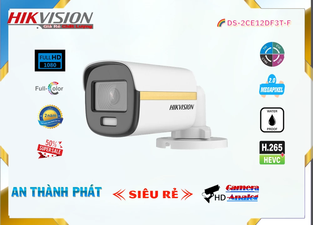 Camera Hikvision DS-2CE12DF3T-F,Giá DS-2CE12DF3T-F,phân phối DS-2CE12DF3T-F,DS-2CE12DF3T-FBán Giá Rẻ,Giá Bán