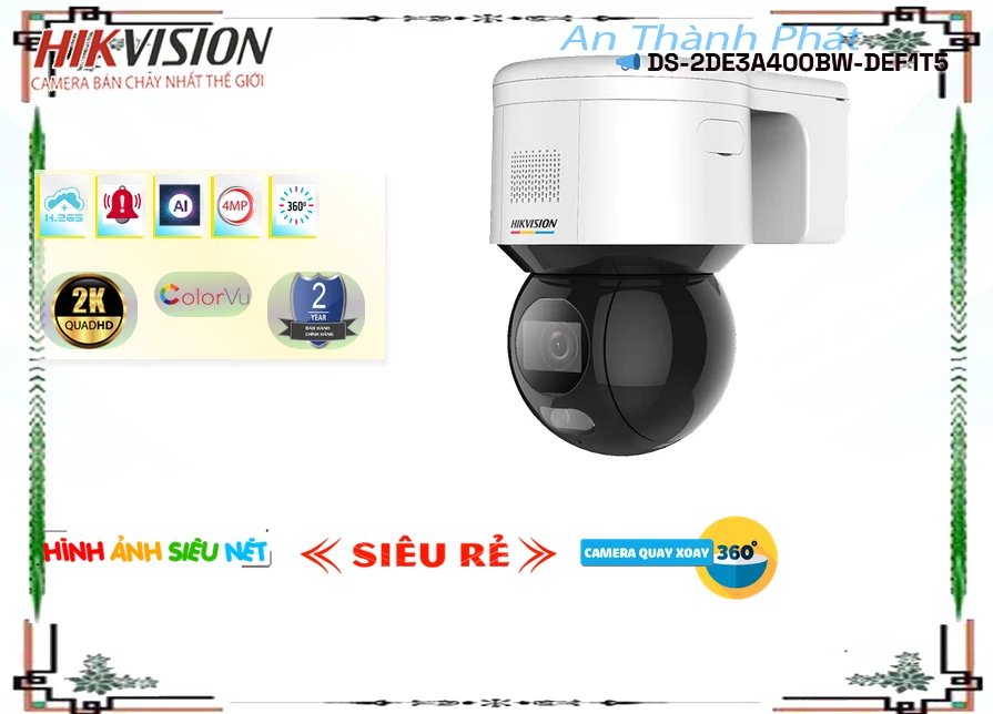 Camera Hikvision DS-2DE3A400BW-DEF1T5,DS-2DE3A400BW-DEF1T5 Giá rẻ,DS-2DE3A400BW-DEF1T5 Giá Thấp Nhất,Chất Lượng