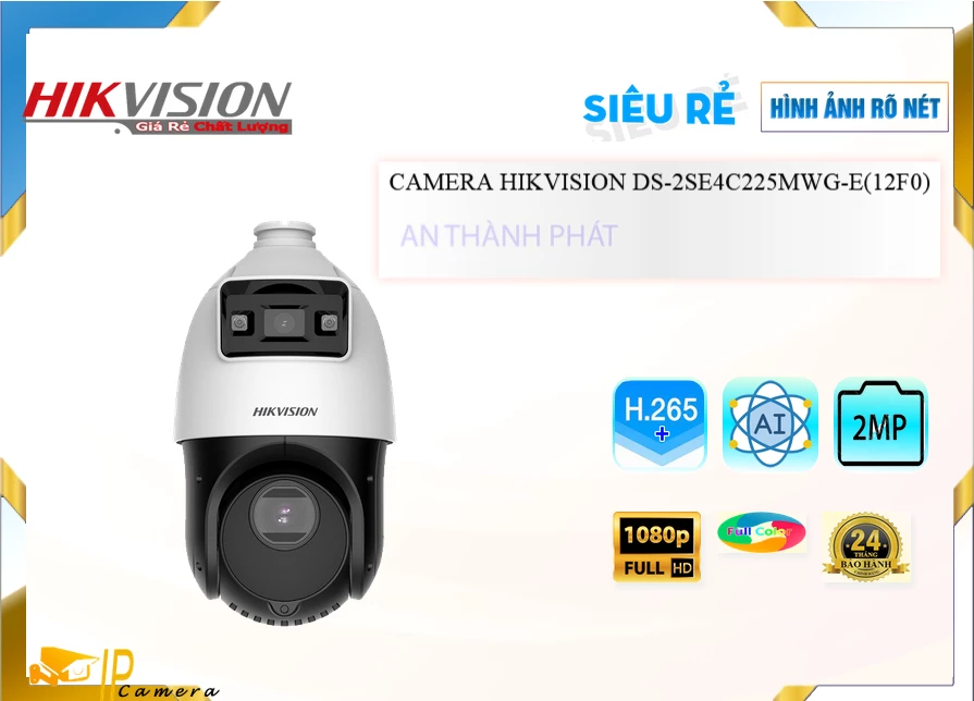 Camera Hikvision DS-2SE4C225MWG-E(12F0),DS-2SE4C225MWG-E(12F0) Giá rẻ,DS 2SE4C225MWG E(12F0),Chất Lượng