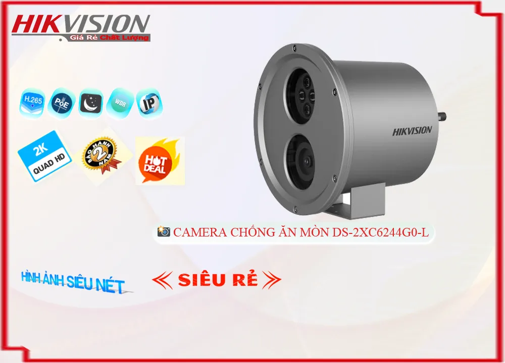 Camera DS-2XC6244G0-L Thiết kế Đẹp ✨, Giá DS-2XC6244G0-L, phân phối DS-2XC6244G0-L,DS-2XC6244G0-LBán Giá Rẻ