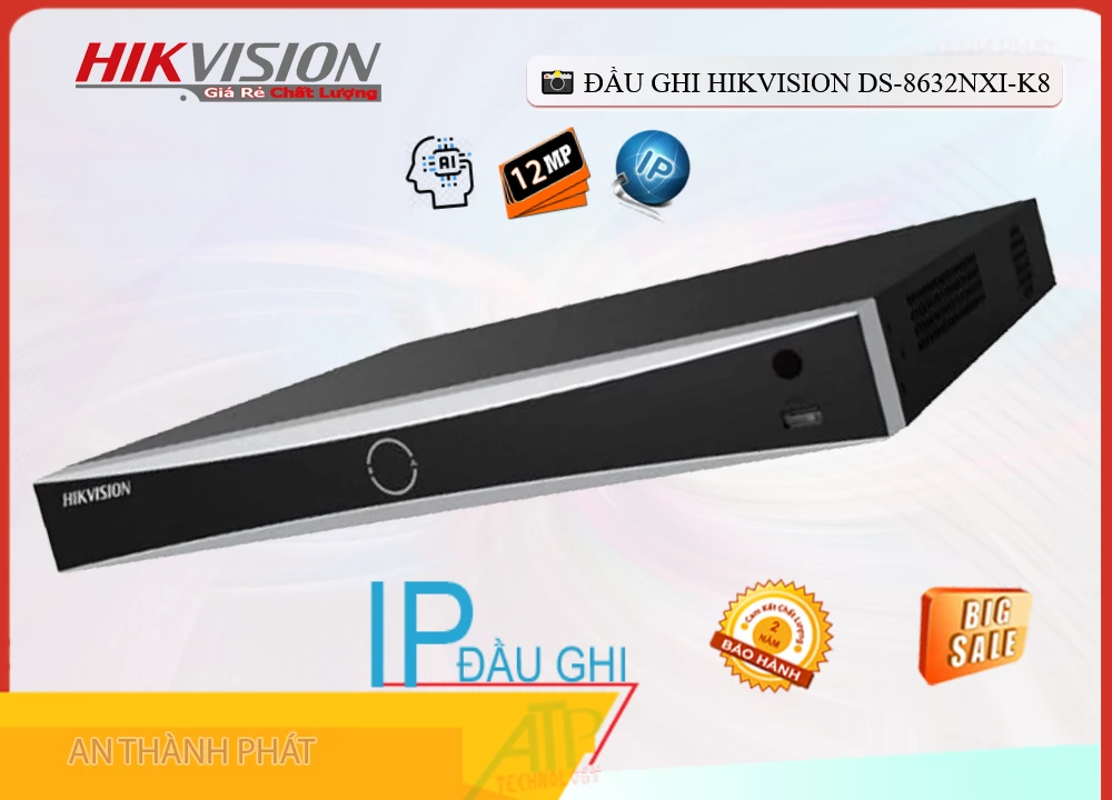 Đầu Ghi Hikvision DS-8632NXI-K8,Giá DS-8632NXI-K8,phân phối DS-8632NXI-K8,DS-8632NXI-K8Bán Giá Rẻ,DS-8632NXI-K8 Giá