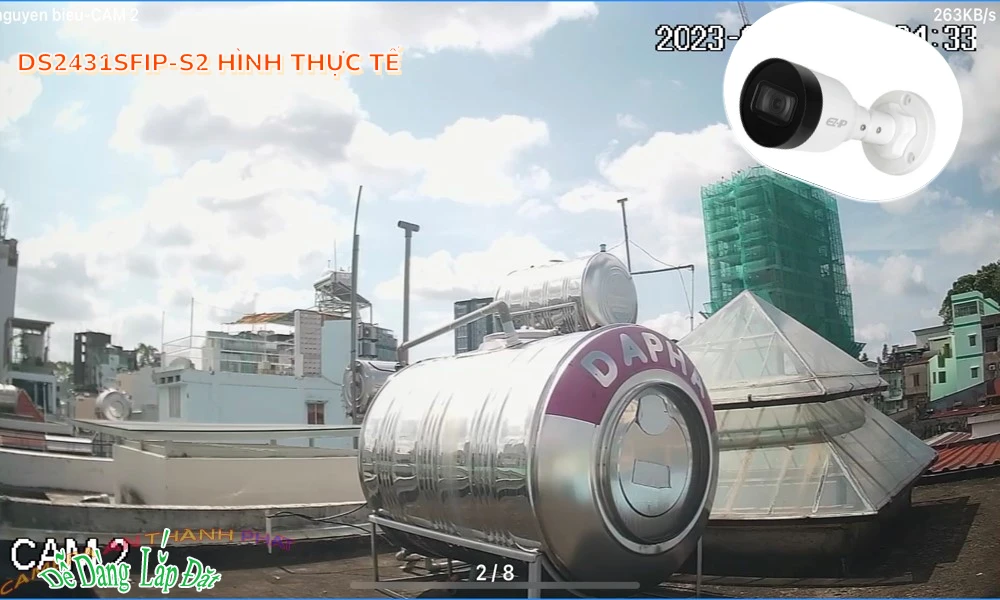 Camera IP Dahua DS2431SFIP-S2 Độ phân giải 4.0MP Camera IP Dahua DS2431SFIP-S2 Độ phân giải 4.0MP