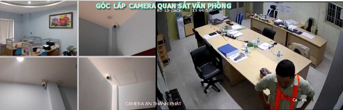 vị trí lắp camera văn phòng