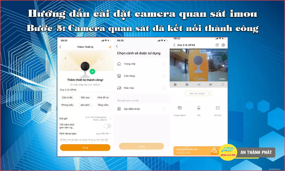 Hướng Dẫn Cài Đặt Camera Imou Trên Điện Thoại